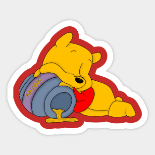 Honey winnie the pooh Sticker